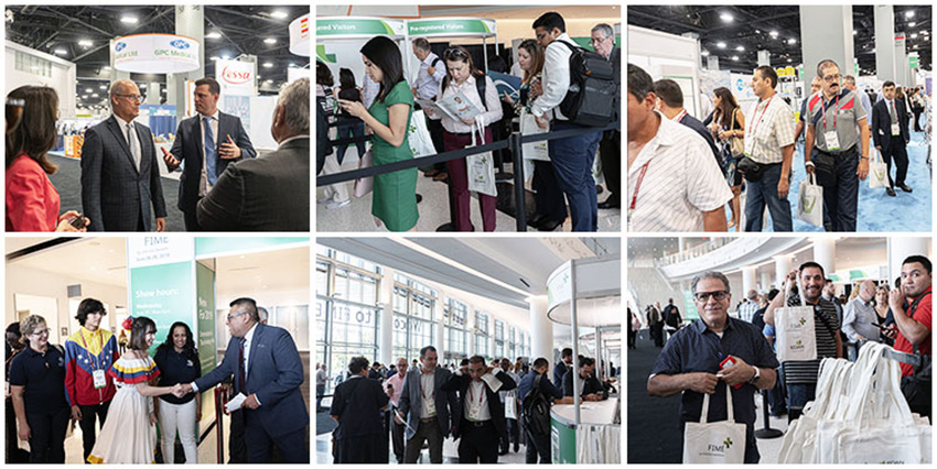 Olive At The FIME Medical Exhibition, Waiting For You！