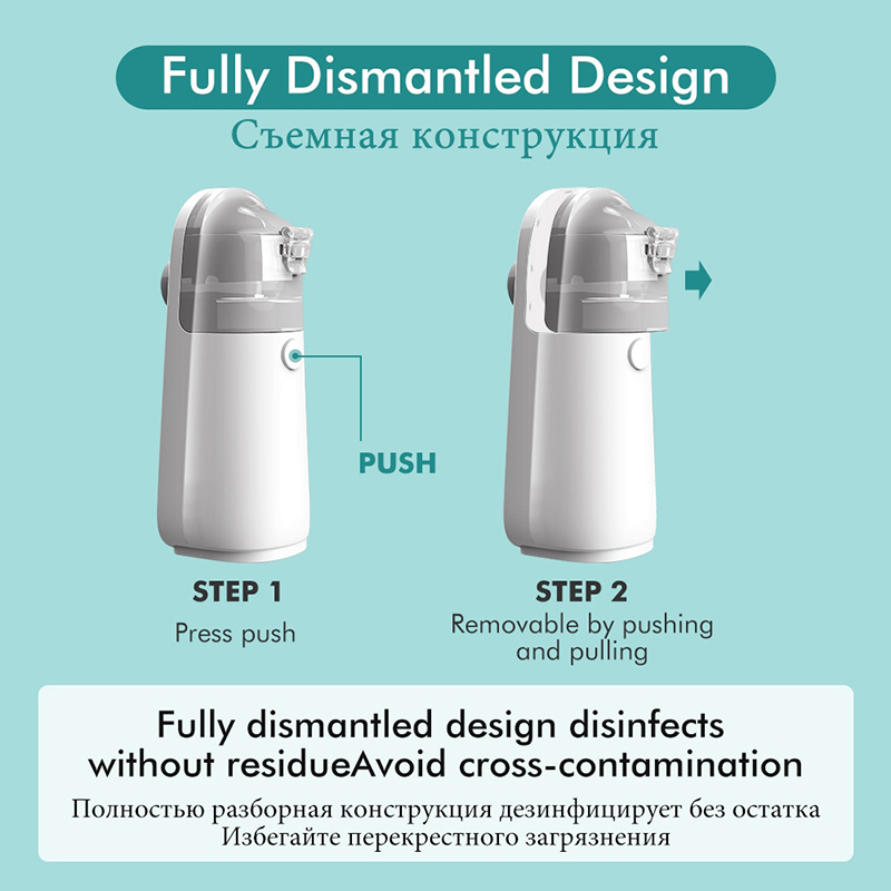 Portable Mesh Inhaler Medical Nebulizer Machine