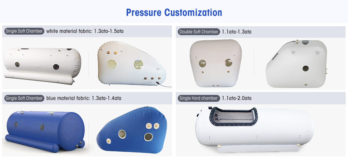 Soft Hyperbaric Oxigen Chamber For Two People Seated