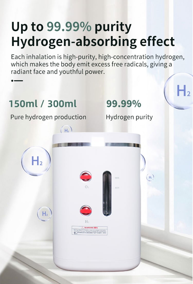 Portable Hydrogen Inhalation Machine For Hydrogen Therapy