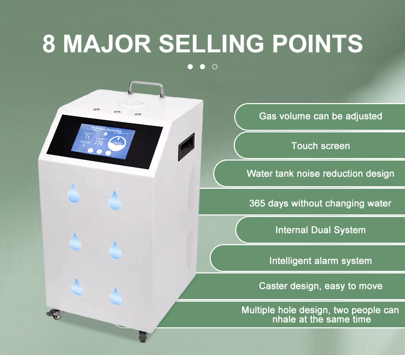 8400ML High Flow Hydrogen Inhalation Machines