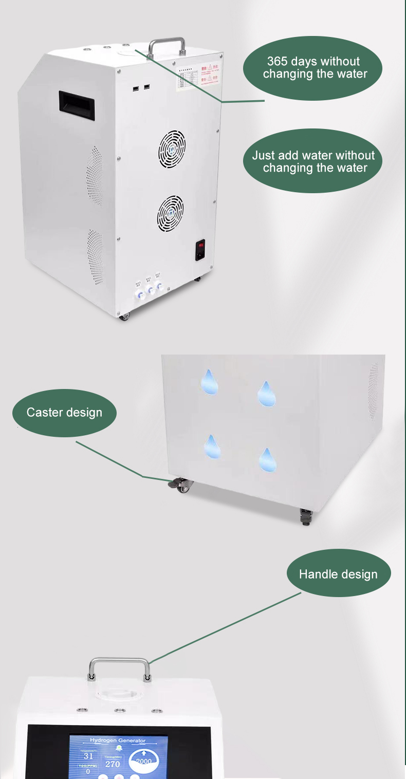 8400ML High Flow Hydrogen Inhalation Machines