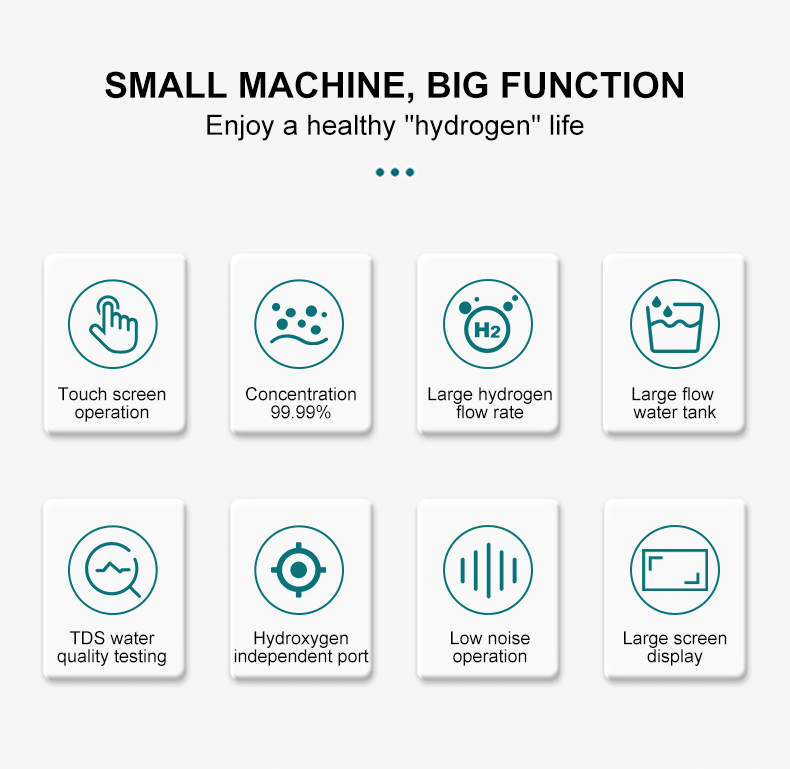 1000ML High Flow Hydrogen Inhalation Machines