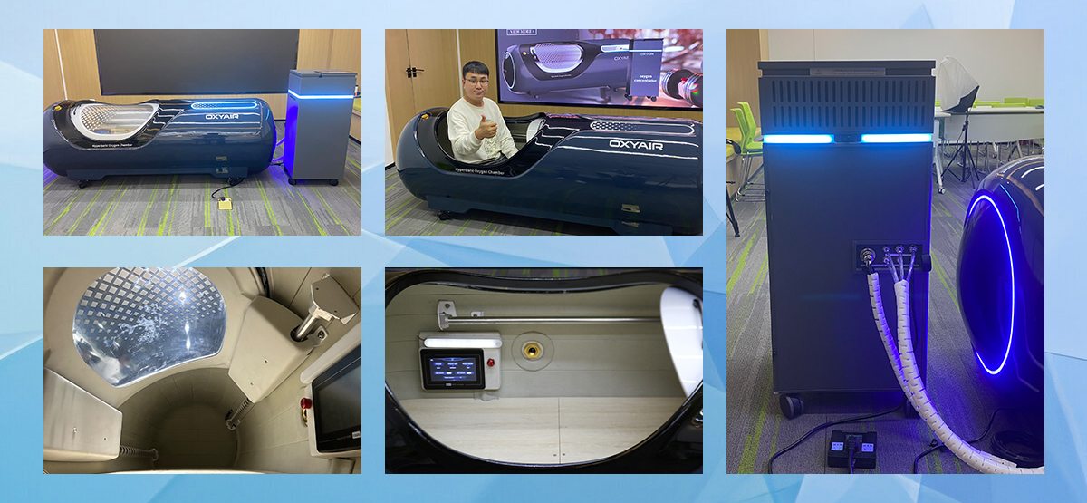 Wellness Center 2.0ATA Hard Shell HBOT Smart Hyperbaric Chamber