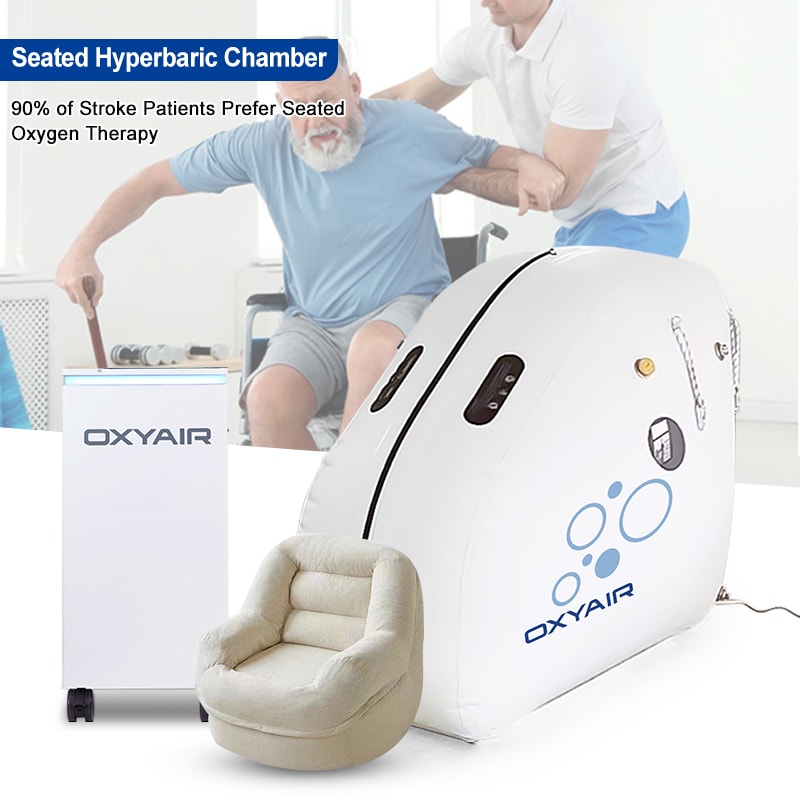 1.5ATA Soft Sitting Hyperbaric Chamber With Stand For Home Use 1.5ATA Soft Sitting Hyperbaric Chamber With Stand For Home Use
