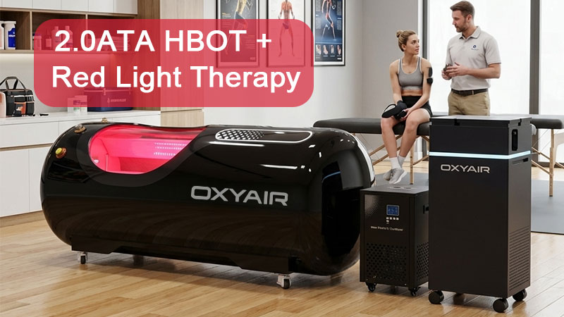 2.0ATA Red Light Hyperbaric Chamber For Sports Recovery