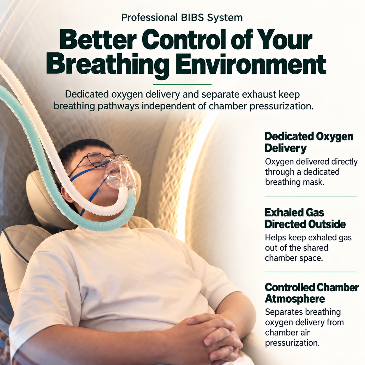 OXYAIR OLV-YZD01 2.0 ATA Single-Person Sitting Hyperbaric Chamber for Clinics OXYAIR OLV-YZD01 2.0 ATA Single-Person Sitting Hyperbaric Chamber for Clinics
