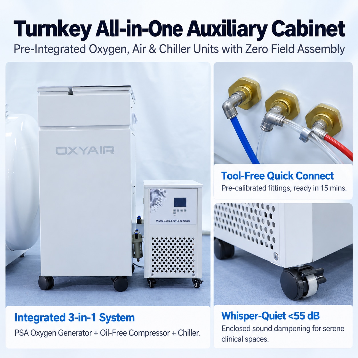 2.0 ATA Lying Hyperbaric Chamber for Clinics and Wellness Centers 2.0 ATA Lying Hyperbaric Chamber for Clinics and Wellness Centers
