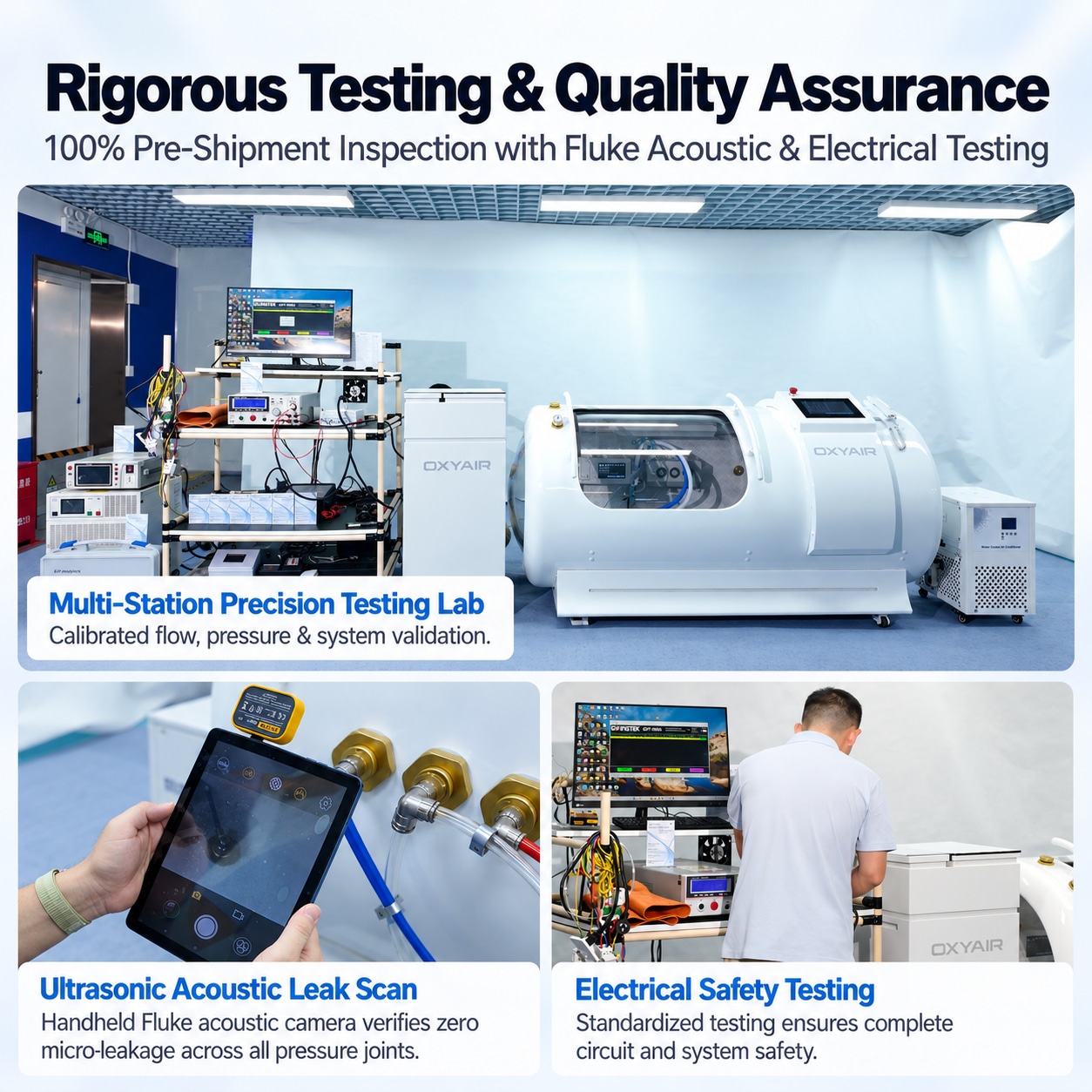 2.0 ATA Lying Hyperbaric Chamber for Clinics and Wellness Centers 2.0 ATA Lying Hyperbaric Chamber for Clinics and Wellness Centers
