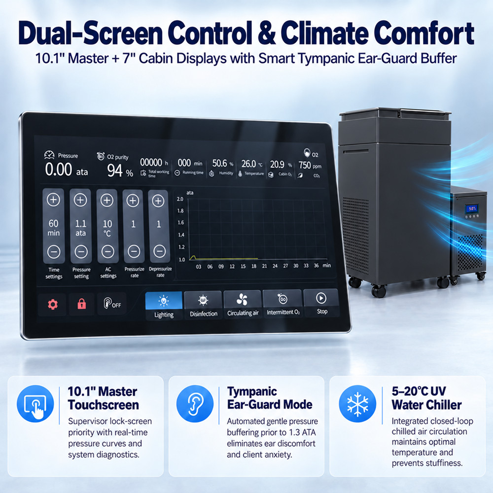 YTD02 Hyperbaric Oxygen Chamber for Wellness YTD02 Hyperbaric Oxygen Chamber for Wellness