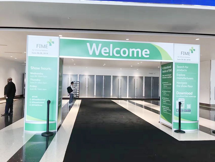 Olive At The FIME Medical Exhibition, Waiting For You！