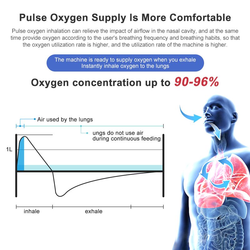 pulse portable oxygen concentrator