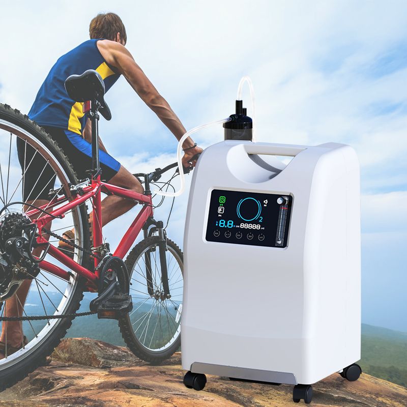 Fitness equipment altitude generator with 120l oxygen reservoir