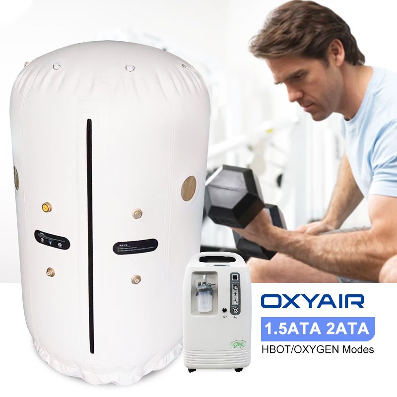 1.5ATA Soft Double Hyperbaric Oxygen Chamber for Home
