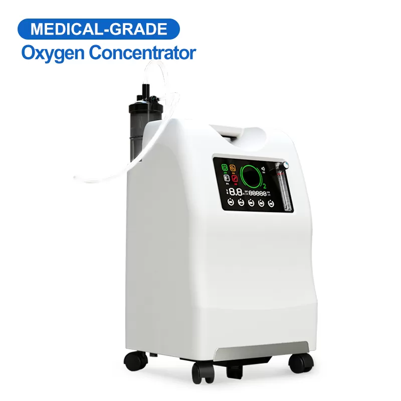 OLV-10 93% Oxygen Purity 10 Liter Dual Flow Oxygen Concentrator With Voice Function