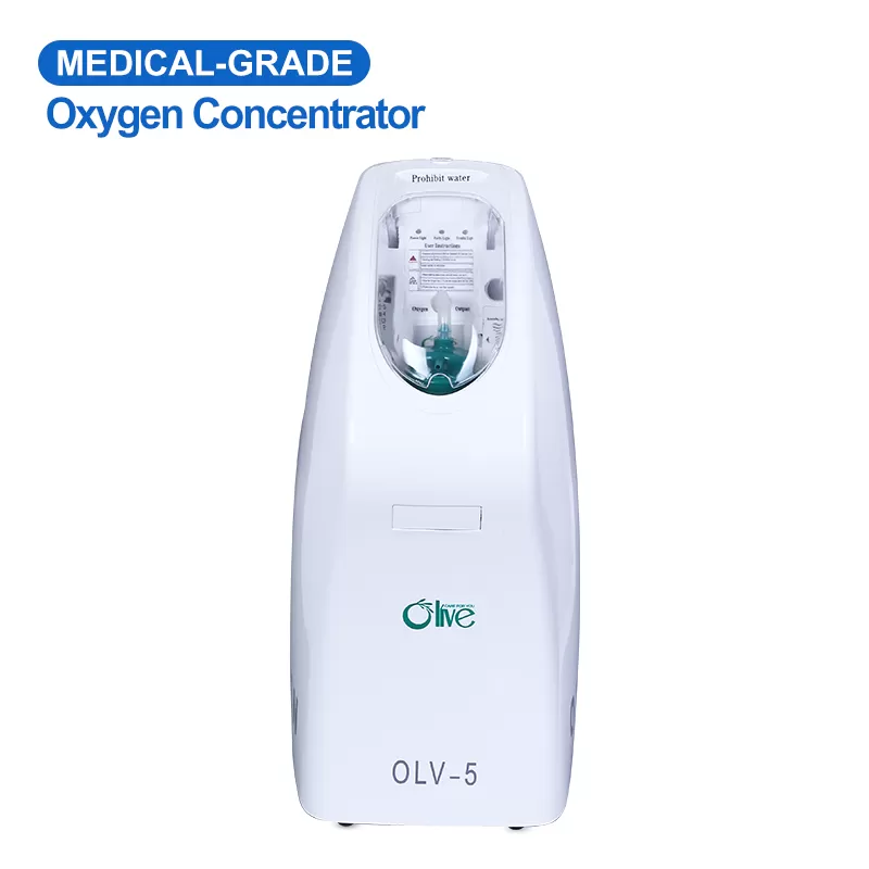 OLV-5W Medical Use 5 Liter 93% O2 Purity Oxygen Concentrator With Neubulizer
