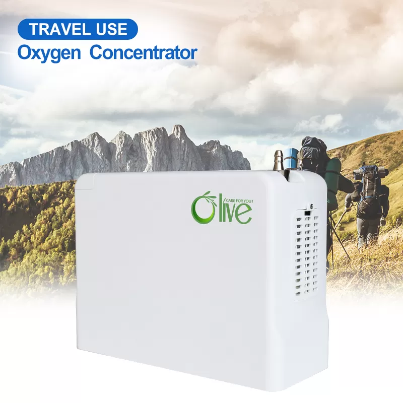OLV-POC5 Home and Travel Pulse Portable Oxygen concentrator Small Medical Battery Operated Portable Oxygen Concentrator