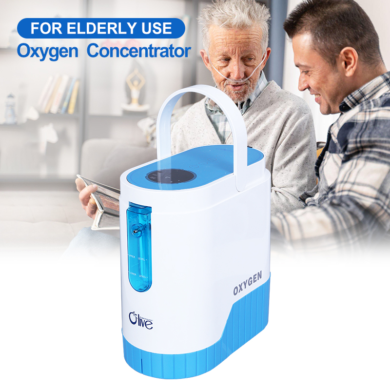 Low Noise OLV-B1 Portable Oxygen Concentrator For Eldery Supplement Oxygen