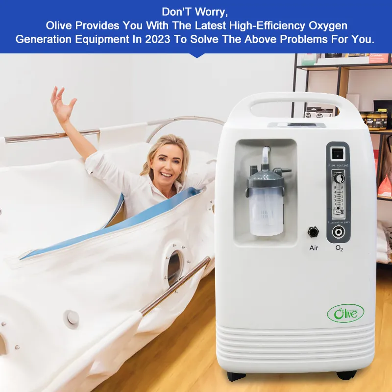 Two People Seated 1.3ATA Soft Hyperbaric Oxygen Chamber