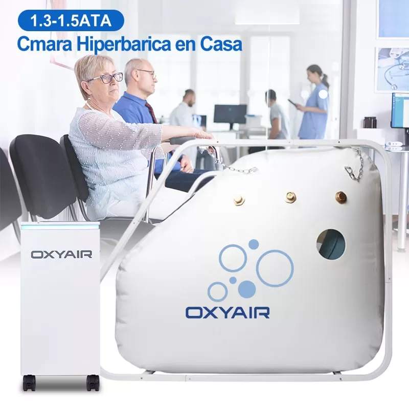 Medical Care Cámara hiperbárica de 1,5ATA con asiento blando y diseño compacto