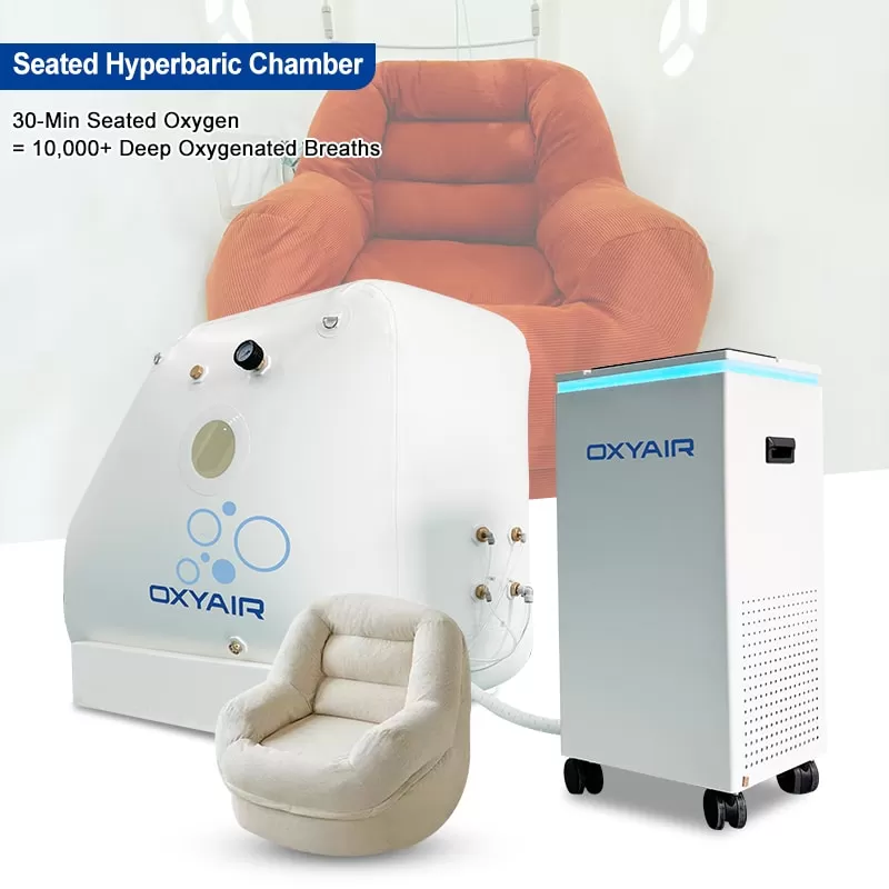 1.5ATA Soft Sitting Hyperbaric Chamber With Stand For Home Use