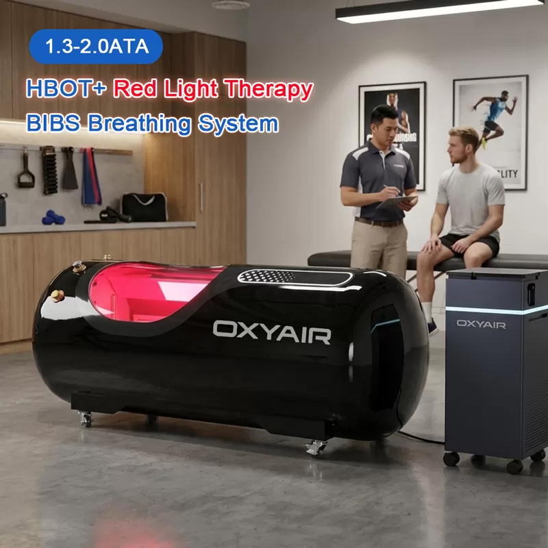 2.0ATA Red Light Hyperbaric Chamber For Sports Recovery