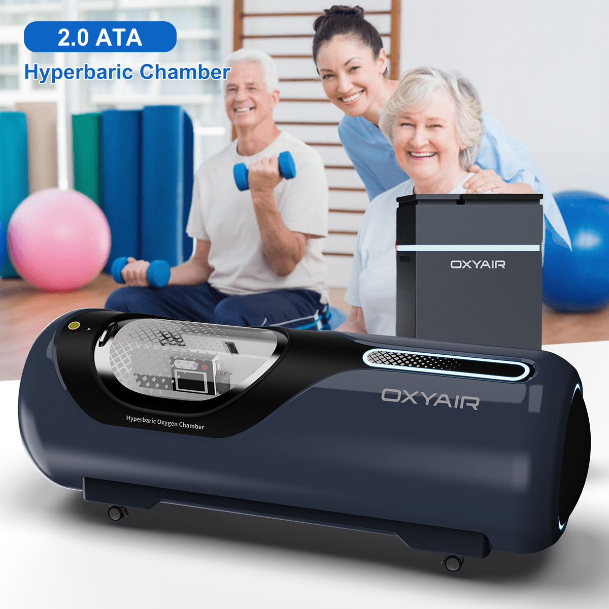 YTD02 Hyperbaric Oxygen Chamber for Wellness & Sports Recovery