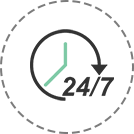 24*7 Continuous use 24*7 Continuous use